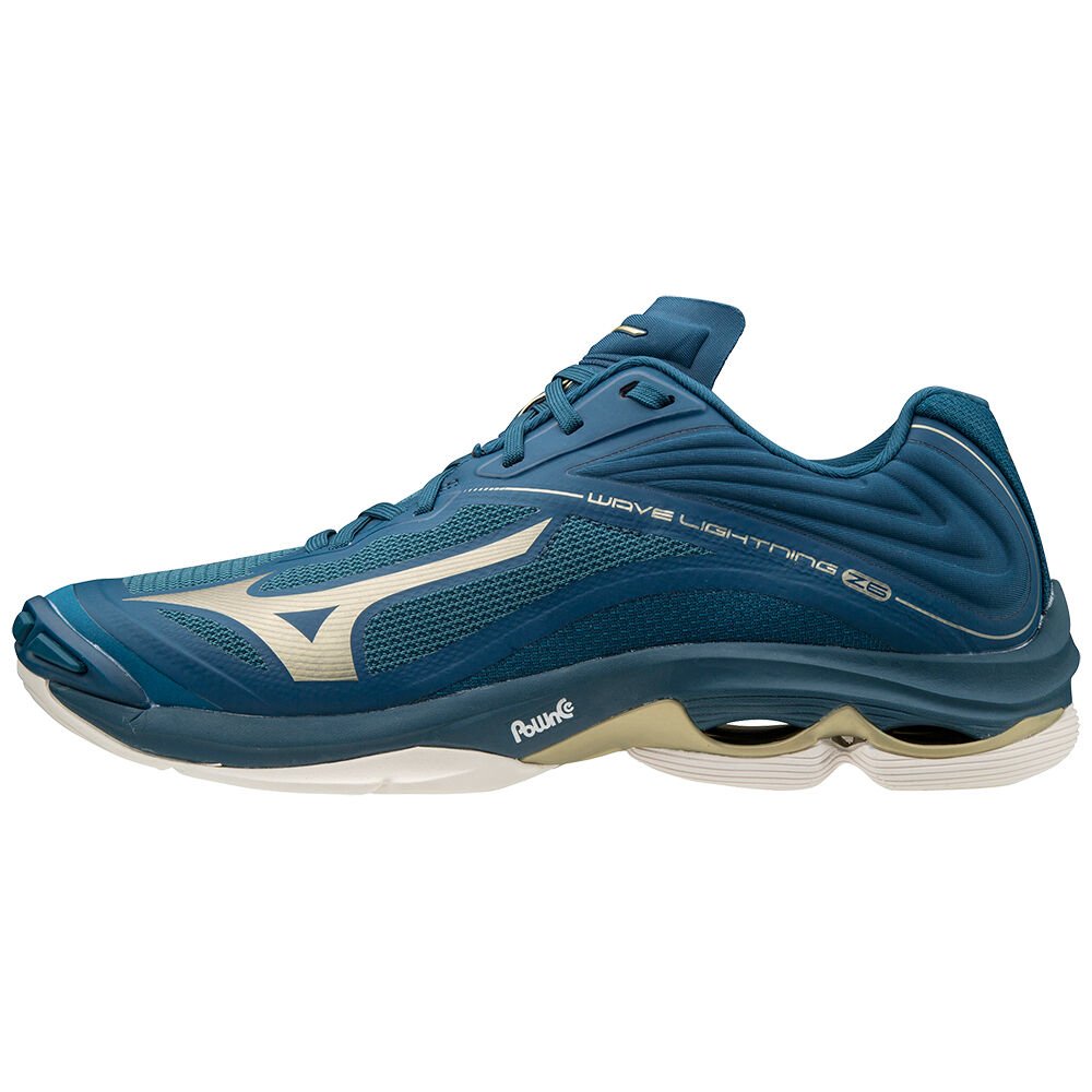 Damske Volejbalove Tenisky Mizuno Wave Lightning Z6 Modre Vypredaj IXOH17326